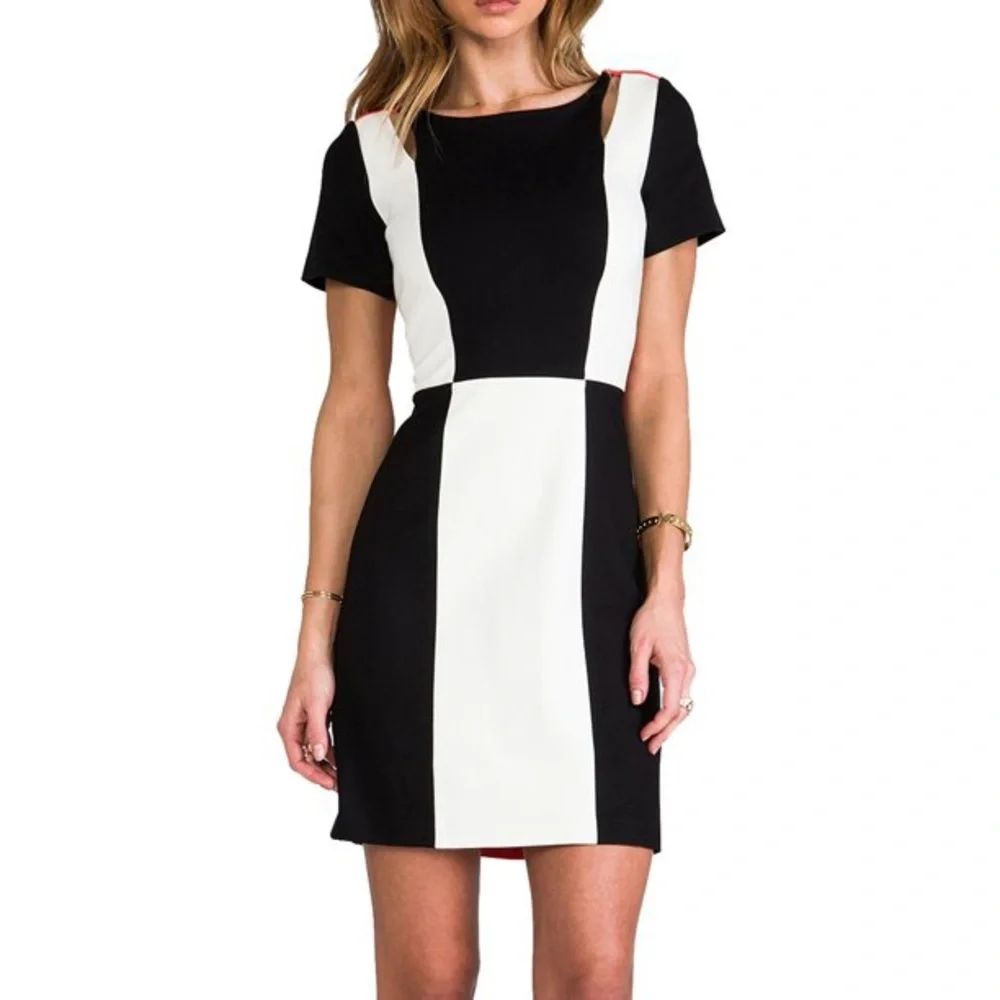 Rebecca Minkoff Crystal Colorblock Dress